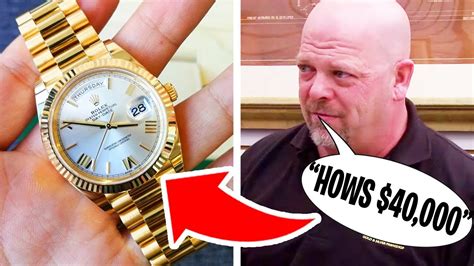 fake rolex pawn stars|pawn shop rolex.